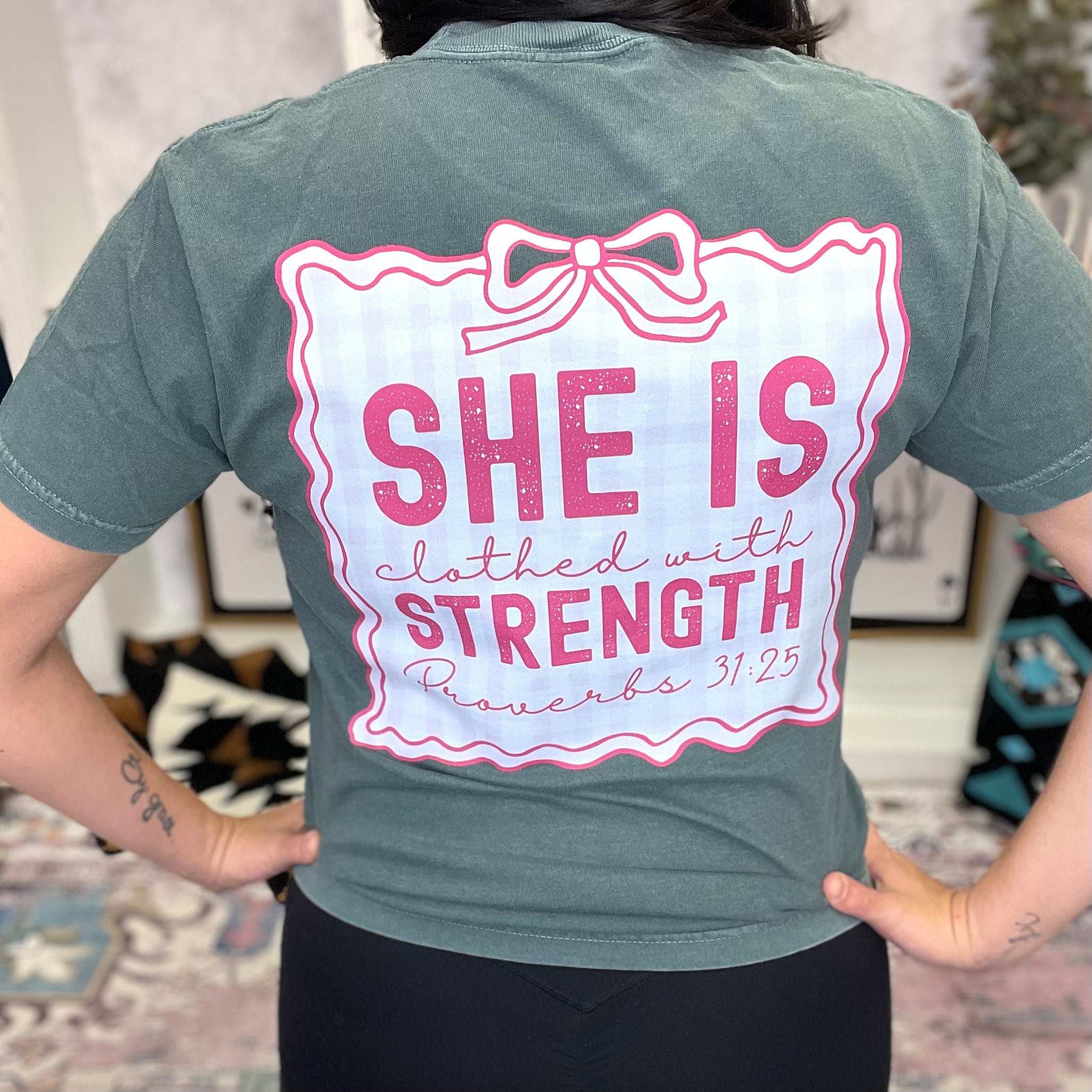 Mama Leopard Concho Tee